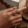 S925 Sterling Silver Star Moon Ring(No. 8)