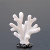 10 White Resin Coral Ornaments - Aquarium & Terrarium Decor