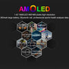LEMFO AK59 1.43 inch AMLOED Round Screen Steel Strap Smart Watch(Black)