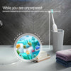 Ultraviolet Toothbrush Sterilizer Bathroom Wall-mounted Toothbrush Holder (White)