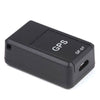 GF07 Locator Mini GPS Tracking Strong Magnetic Positioning Adsorption Anti Lost Device Voice Control Recordable(Black)