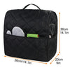 For KitchenAid 4.5QT Mixer Machine Dust Cover Waterproof Storage Bag 36 x 23 x 36cm(Grey)