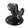 Adjustable Metal CCTV Camera Wall Mount Bracket - Black