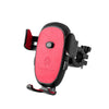 CYCLINGBOX BG-2930 Bicycle Mobile Phone Frame Plastic One-Click Lock Mobile Phone Bracket, Style: Handlebar Installation (Red