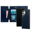 For Samsung Galaxy S25 Ultra 5G Multifunctional 7-Card Wallet Leather Phone Case(Royal Blue)