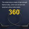 GCRT-X6 Earhook Bone Conduction Sports Bluetooth Headphones(Black)