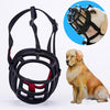 Dog Muzzle, Anti-Bite Bark Control, Breathable Basket, Black, 12.5cm