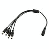 4-in-1 DC Power Splitter Extension Cable 0.37m (12V)