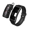 K7 1.14 inch TFT Screen Smart Call Bracelet, BT Call / Heart Rate / Blood Pressure / Blood Oxygen, Strap:Silicone Strap(Black)