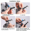 BRDRC Remote Control Eight Wood Antenna Signal Enhancer Suitable For DJI FPV Combo(Black Copper)