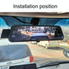 Car HD WIFI Interconnected Triple Camera Driving Recorder, Specification: With Right Blind Spot System