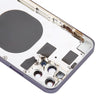 iPhone 11 Pro Max Back Cover, iP13 Pro Max Style (Purple)