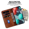 For Realme 13+ Global Seven-shaped Embossed Leather Phone Case(Brown)