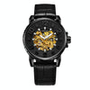 OCHSTIN 62004A Master Series Hollow Mechanical Men Watch(Black-Gold)
