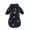 Blue Star Dog Sweater - Large - Warm Winter Jumper