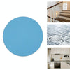 20 PCS / Pack 8cm Bathroom Steps Round PEVA Non-Slip Stickers(Blue)