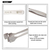 BEST BST-91-4L SA Professional Stainless Steel Wafer Tweezers for Silicon Wafer
