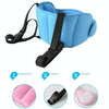 Child Car Seat Head Support Comfortable Safe Sleep Solution Pillows Neck Travel Stroller Soft Cushion(Grey Print)