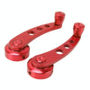 1 Pair Universal Car Wagon Door Window Crank Handle Winder  Manual Door Crank Handle Window Winders(Red)