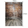 2.1m X 1.5m Brick Wall And Wooden Floor Photography Background