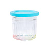 For Ninja NC299AMZ NC300s 4pcs/Set Ice Cream Storage Containers with Lids