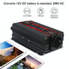 2600W LCD Smart Home Car Inverter 12V To 220V Power Converter