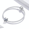 S925 Sterling Silver Lively Little Fox Beads DIY Bracelet Necklace Accessories