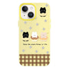 For iPhone 14 Plus Skin Feeling Jelly TPU Hybrid PC Phone Case(Star Animal Yellow)