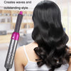 5 In 1 Hot Air Comb Automatic Curling Iron Curling & Straightening Hair Styling Comb Hair Dryer, Power: US Plug