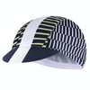 WEST BIKING Cycling Outdoor Sports Sun Protection Peaked Cap, Size: Free Size(Striped Yellow Navy)