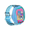 For Tamagotchi UNI (2023) Pet Game Machine Silicone Integrated Watch Strap Protective Case(Transparent Blue)