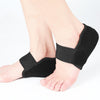 1 Pair Heel Protective Cover Shock Absorption Comfortable Booster, Size: S (36-40) 1cm(Black)
