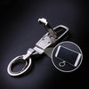 JOBON ZB-8780 Multi-Function Keychain Man Portable Mobile Phone Bracket Metal Waist Car Keychain(Black)