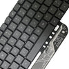 Backlit US Keyboard for Dell Vostro/Latitude 5310/5320/5410/3320/3420 Black