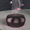 Mini Car Smart Aroma Diffuser Home Atomizing Diffuser(Black purple)