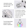ZQMQD-001 6 LEDs Colorful Rotating Light Magic Ball Atmosphere Light, Spec: Gold