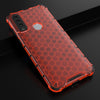 For Alcatel 1S (2020) Shockproof Honeycomb PC + TPU Case(Red)