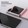 For Samsung Galaxy Z Flip6 5G DUX DUCIS Bril Series PU + TPU Phone Case(Pink)
