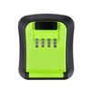 Wall Mounted Key Safe Box - 4 Digit Combination Lock (Green)