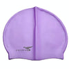 Pure Color Style Elastic Silicone Swimming Cap / Swimming Hat, SC309(Purple)