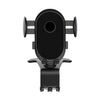 Car Dashboard Chuck Navigation Bracket Parking Number Plate(Black)