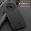 For Redmi A3 HUIYI Leather Magnetic Phone Case(Brown)