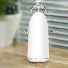 TSHM0 Mini Angel Atomizing Humidifier with Colorful Night Lights, Water Tank Capacity: 230mL (Silver)