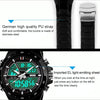 SKMEI 1016 Multifunctional Men Outdoor Sports Noctilucent Waterproof Double Digital Watch (Gold)