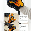 Intelligent Robotic Rehabilitation Glove Equipment, With EU Plug Adapter, Size: M(Left Hand Brown)