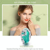 S925 Sterling Silver Green Mermaid Faceted Glass Bead DIY Bracelet Accessories