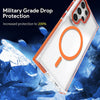 For Samsung Galaxy S25 Ultra 5G Dual-Color Clear Acrylic Hybrid TPU MagSafe Phone Case(Grey)