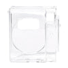 For FUJIFILM Instax mini 99 Crystal Hard Case Camera Bag with Shoulder Strap (Transparent)