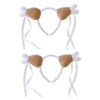 Thanksgiving Chicken Legs Headband Head Buckle Party Props, Style: Lace