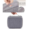 For DJI Mini SE Shockproof Carrying Hard Case Storage Bag, Size: 24 x 19 x 9cm(Grey + Black Liner)